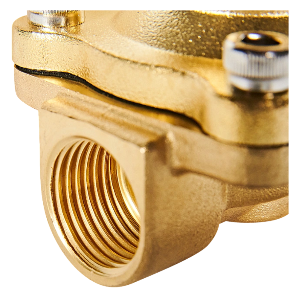 Электромагнитный клапан 1/2" НО, 24В, прямого действия / Stout фото на multiBOX