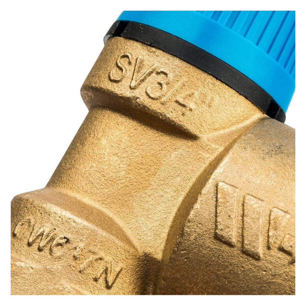 Предохранительный клапан 8 бар SVW 8 х 3/4" для систем водоснабжения / Watts фото на multiBOX