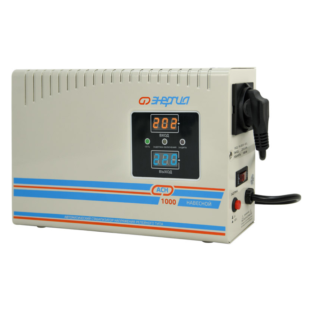 Стабилизатор напряжения АСН 1000 навесной / Энергия фото на multiBOX