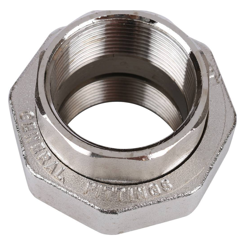 Разъемное соединение американка ВВ 1 1/2", никелированное / Stout фото на multiBOX