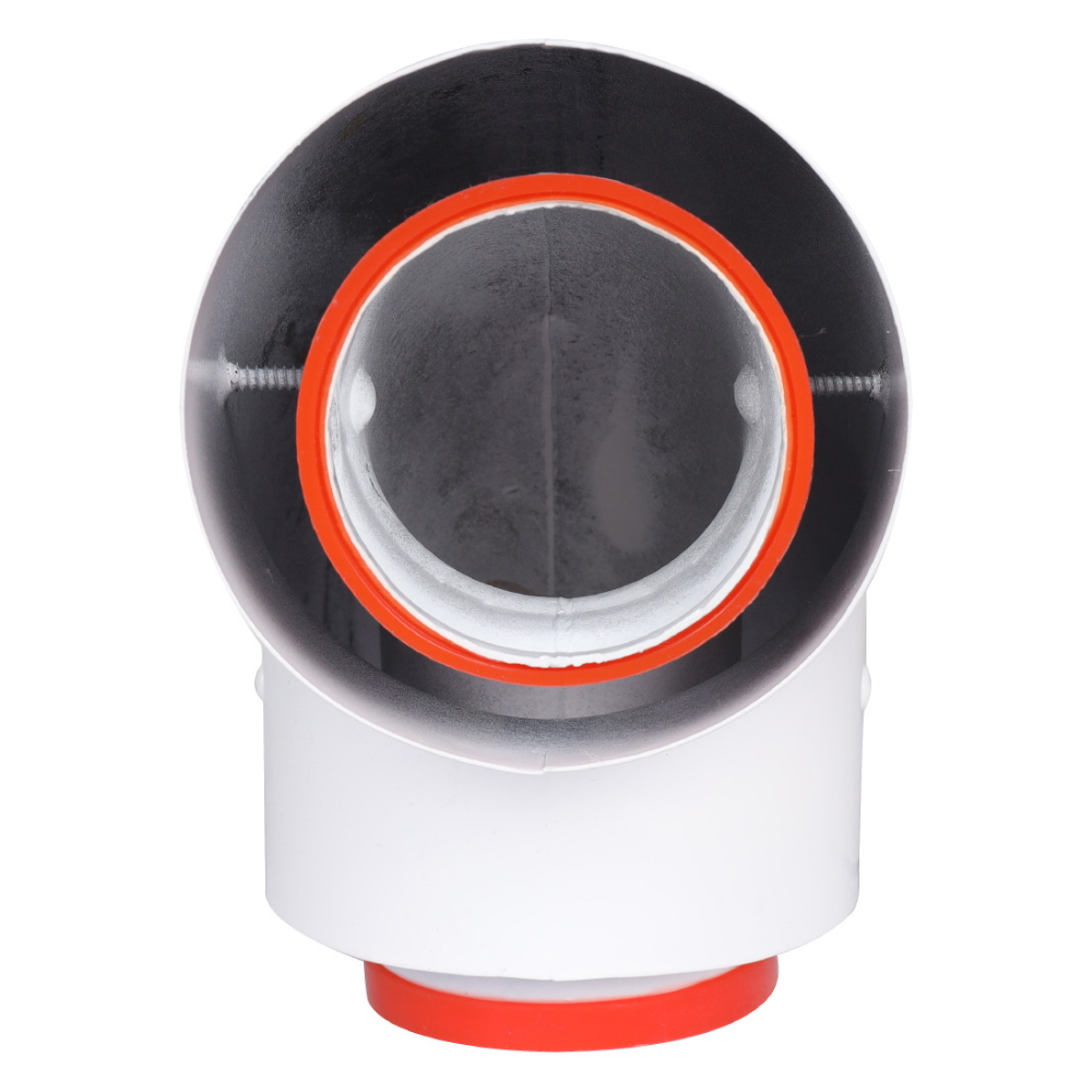 Начальный участок D60/100 угол 90 гр. для котлов Bosch, Buderus, Navien S/C/E, Baxi ECO Nova/Classic, Baltur, Лемакс, Fondital (в комплекте фланец) / Rommer фото на multiBOX