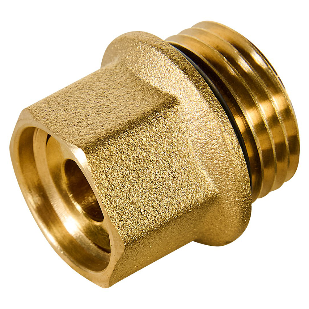 Отсекающий клапан обратный 3/8"x1/2", без покрытия / Rommer фото на multiBOX