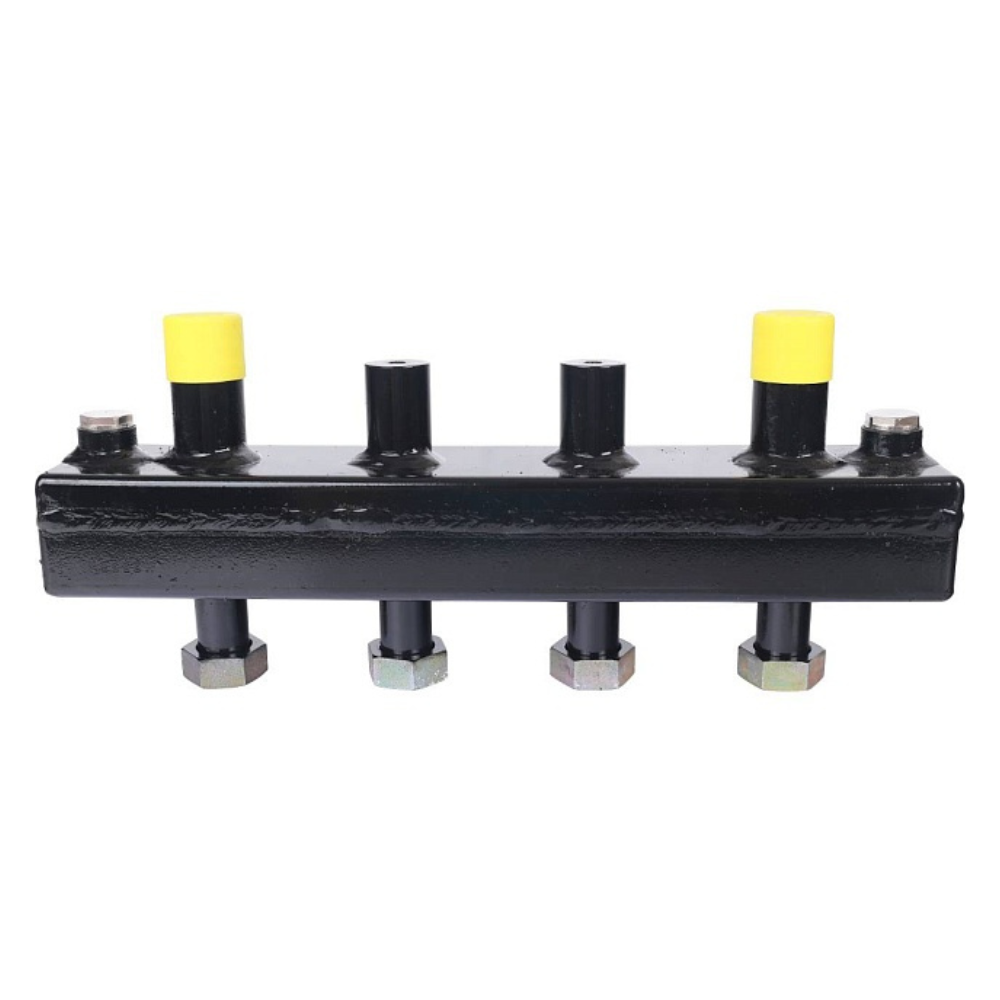 Распределительный коллектор на 2 контура DN20 с гидравлическим разделителем / Stout фото на multiBOX