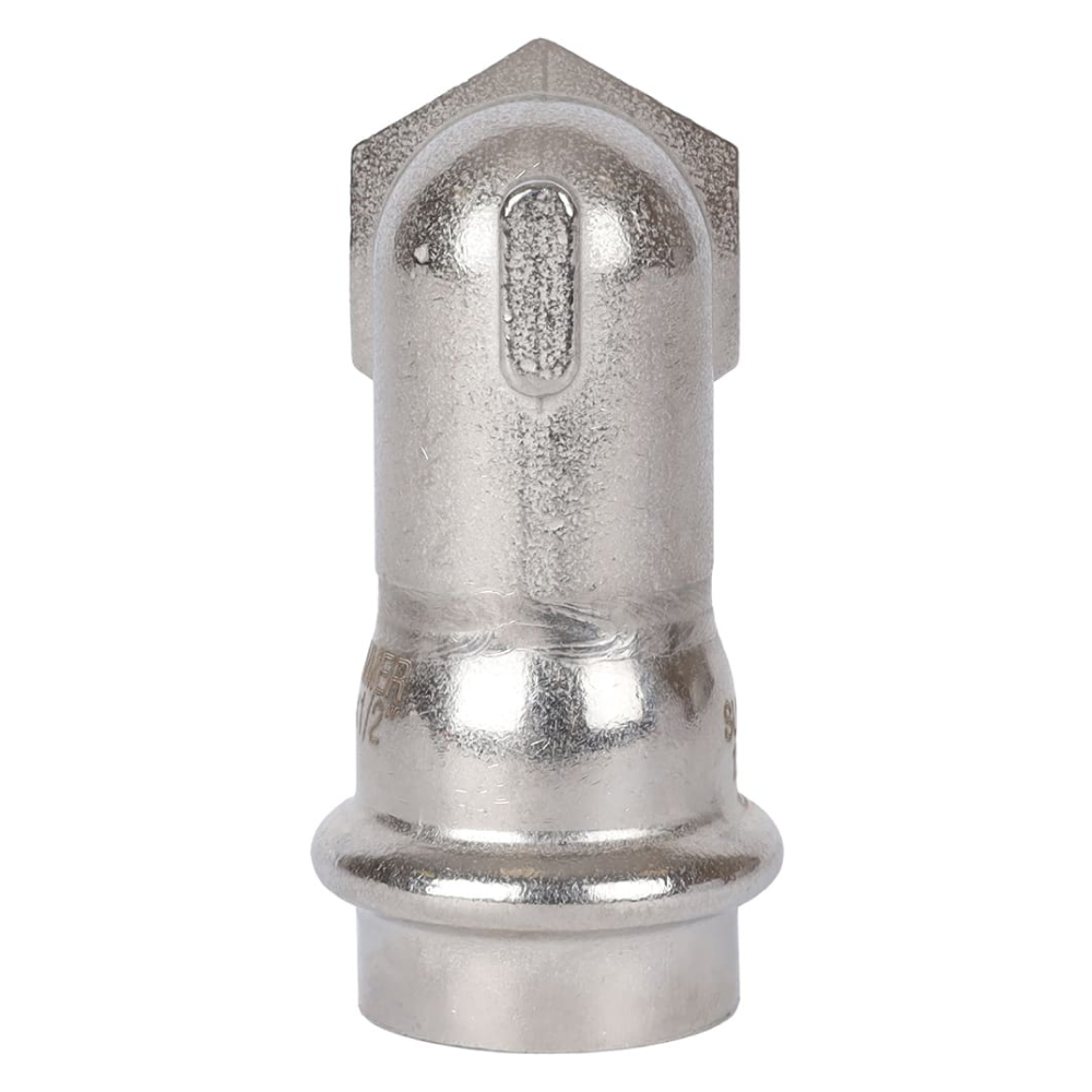 Угольник-переходник ВПр-ВР 22х1/2" из нерж. стали прессовой / Rommer фото на multiBOX