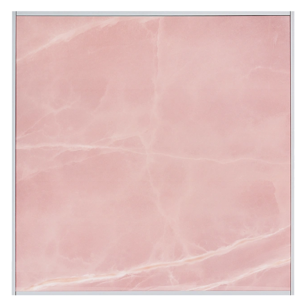 Отопительная панель ROSE STONE SCT 60х60 розовый гранит / серый корпус / Stout фото на multiBOX