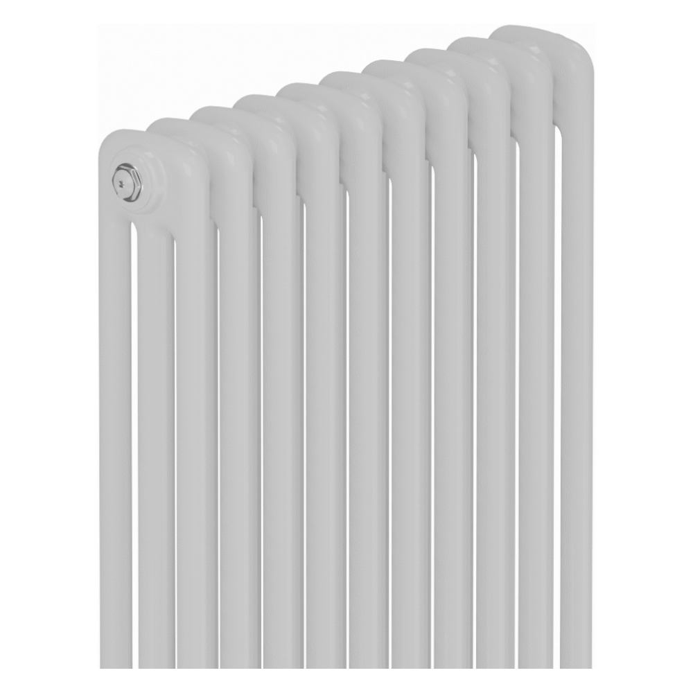 Радиатор трубчатый TUBOG 3180/10 секций, RAL9016 белый, нижнее подключение DV1 / Rifar фото на multiBOX