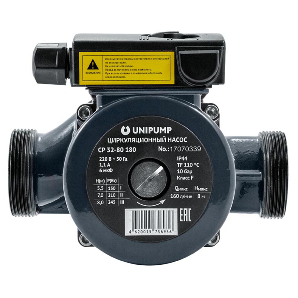 Циркуляционный насос CP 32-80 180 / Unipump фото на multiBOX