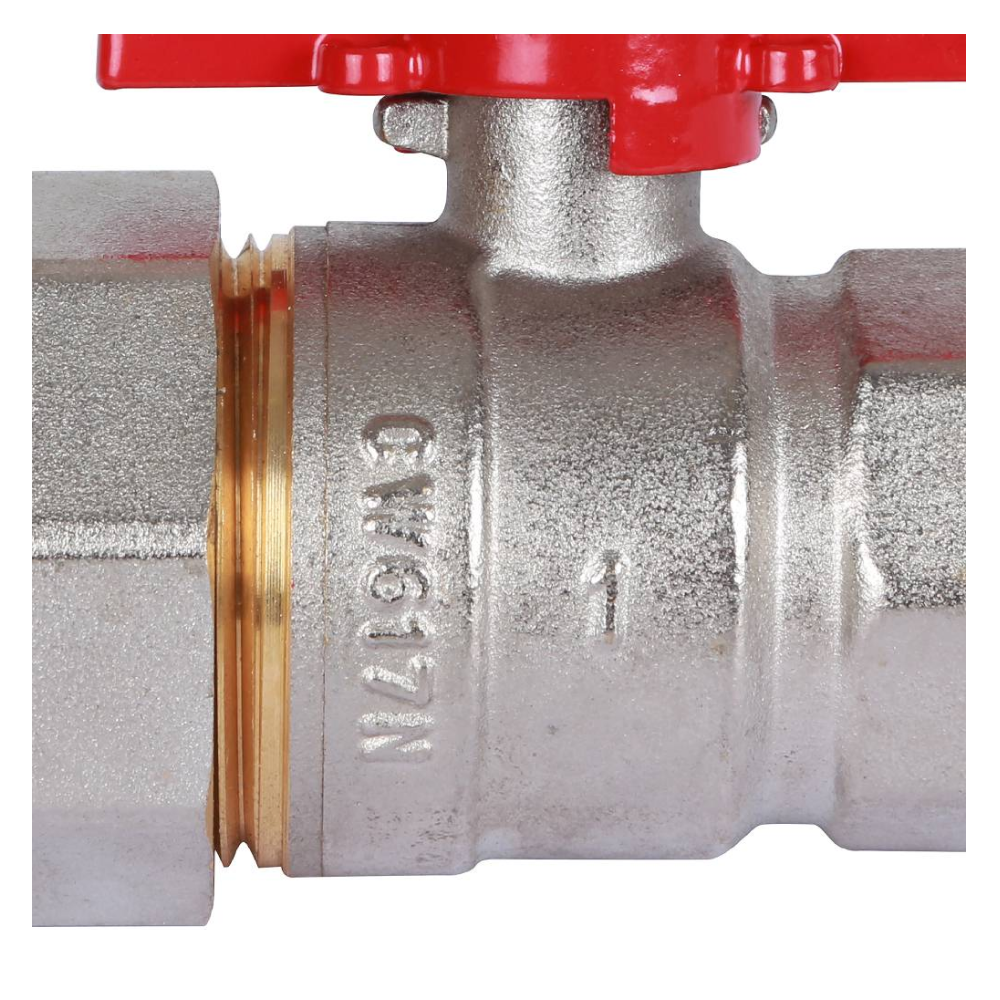 Кран шаровой с американкой 1" ВР-НР, ручка бабочка / Rommer фото на multiBOX