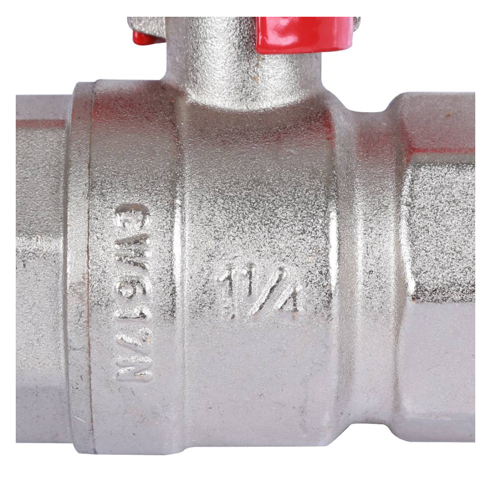 Кран шаровой 1 1/4" ВР-ВР, ручка бабочка / Rommer фото на multiBOX