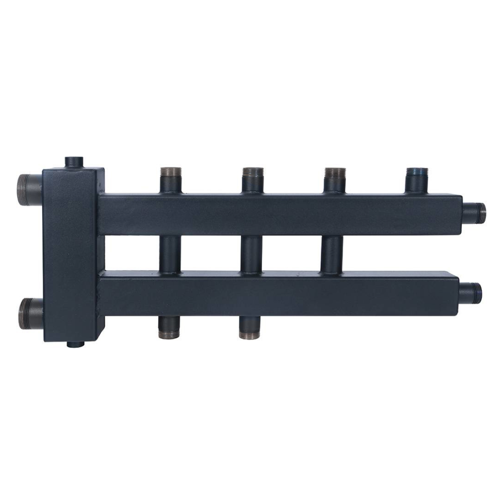 Коллектор  с гидроразделителем на 2+1+1 контура / Rommer фото на multiBOX