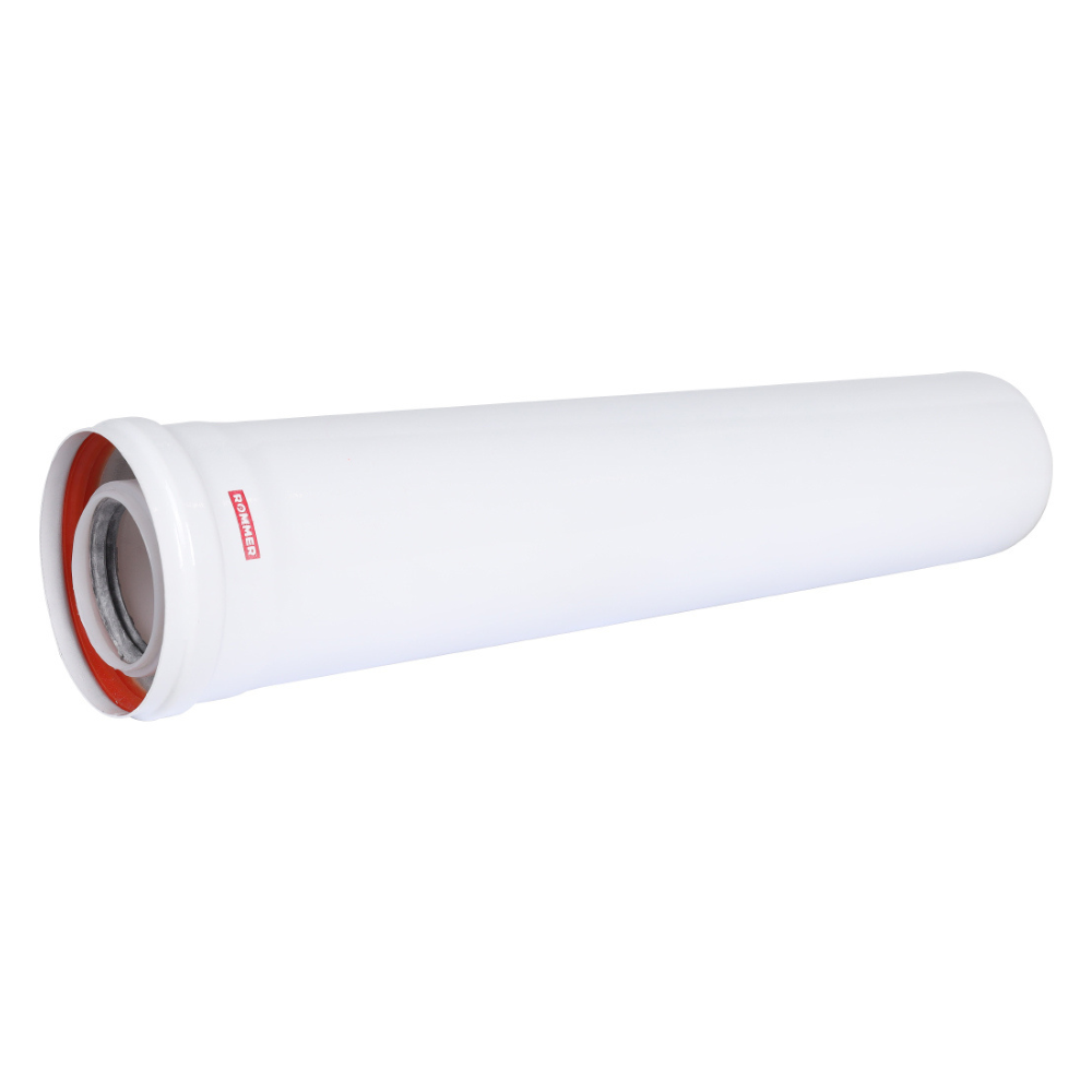 Удлинитель D60/100 п-м L500 мм, конденсационный / Rommer фото на multiBOX