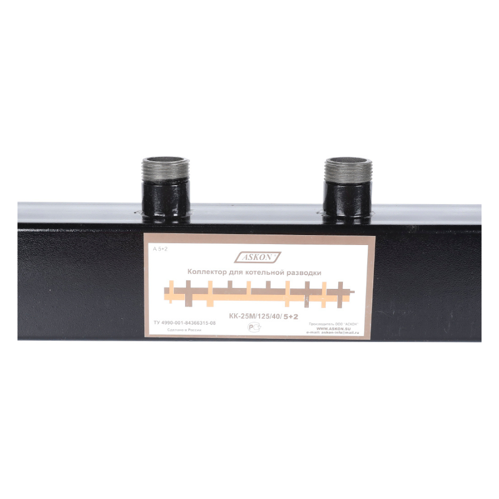 Распределительный коллектор КК-25М/125/40/5+2 (001.22.0044) / Askon фото на multiBOX