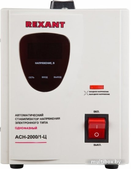 Стабилизатор напряжения AСН-2 000/1-Ц / Rexant фото на multiBOX