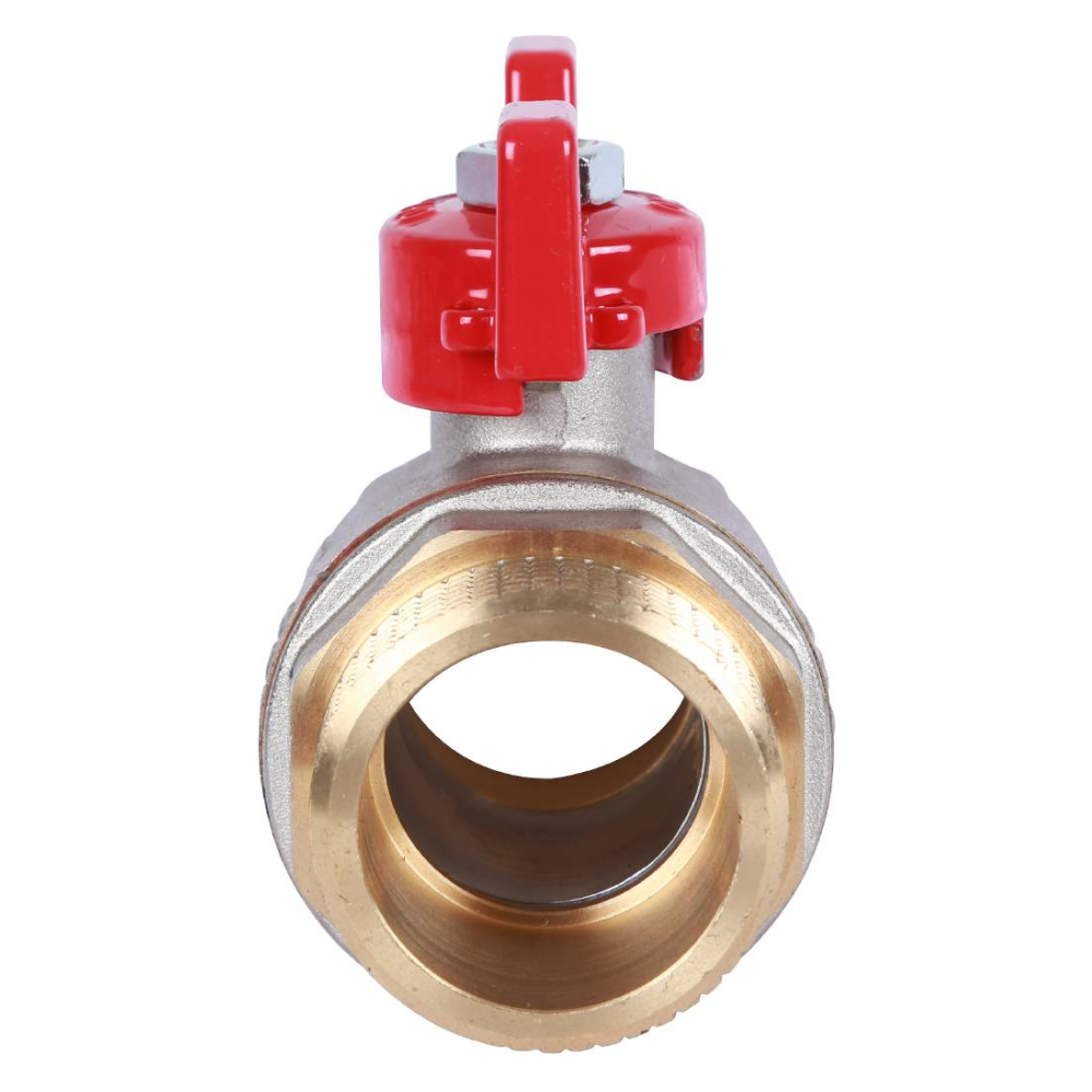 Кран шаровой 1 1/4" НР-НР, ручка бабочка / Rommer фото на multiBOX