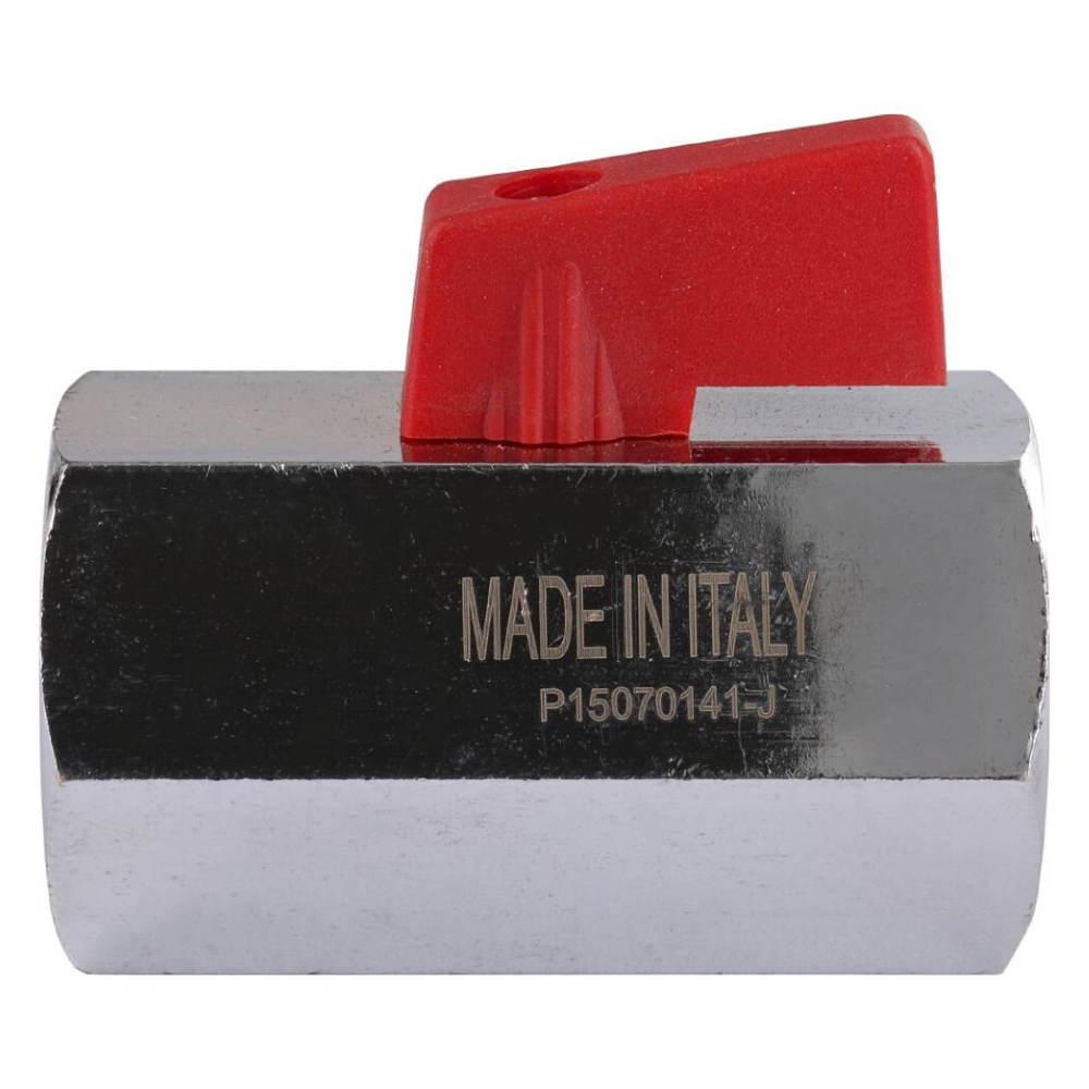 Кран шаровый MINI 125, 3/4" ВР-ВР, ручка флажок / Itap фото на multiBOX