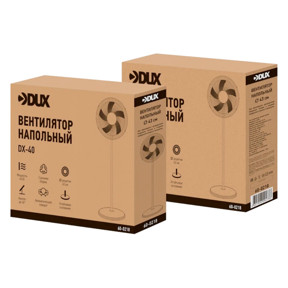 Вентилятор напольный DX-40 / DUX фото на multiBOX