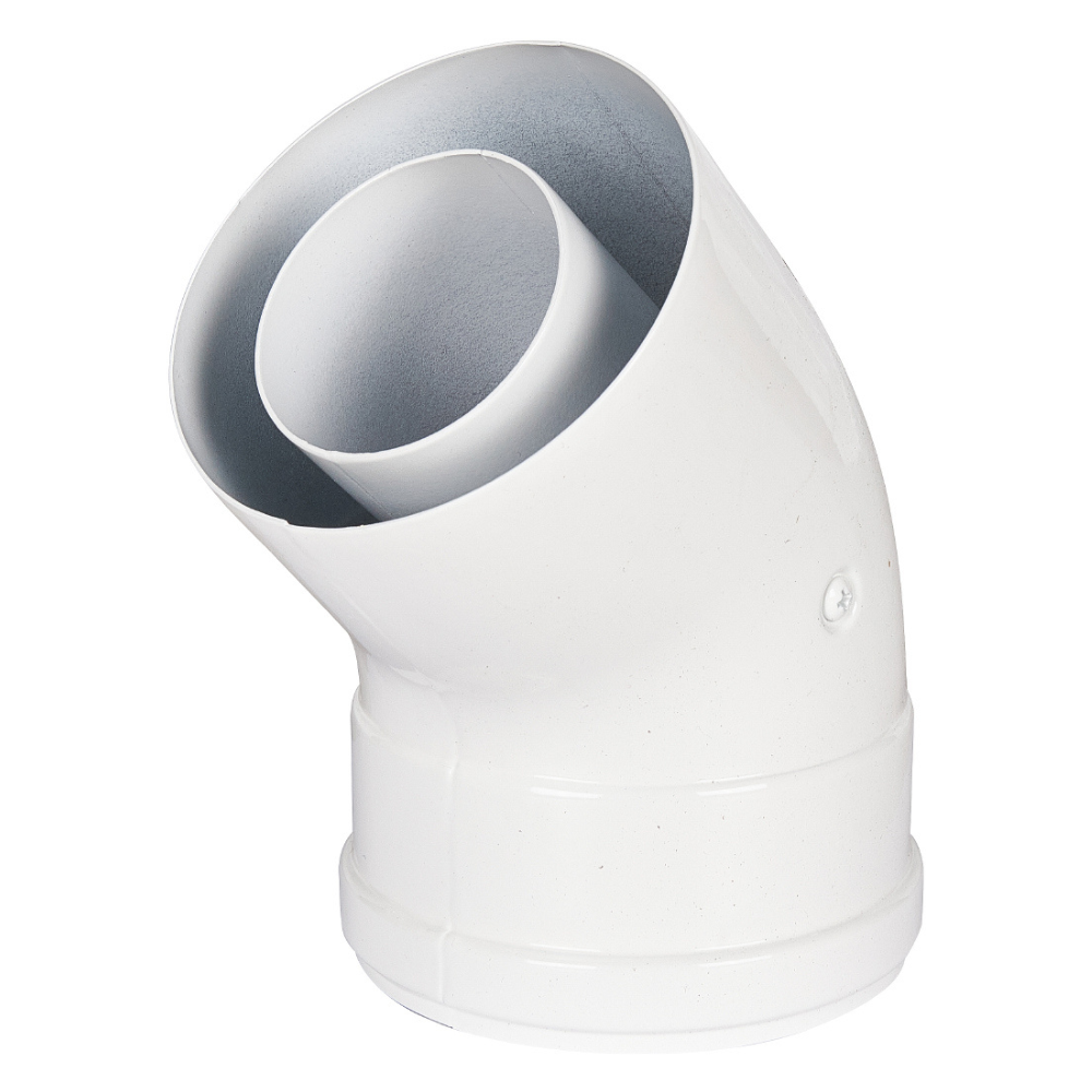Отвод угол 45 гр. D60/100 м-м, традиционный / Rommer фото на multiBOX