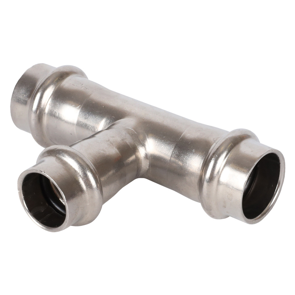 Тройник переходной ВПр 28х28х22 из нерж. стали прессовой / Rommer фото на multiBOX