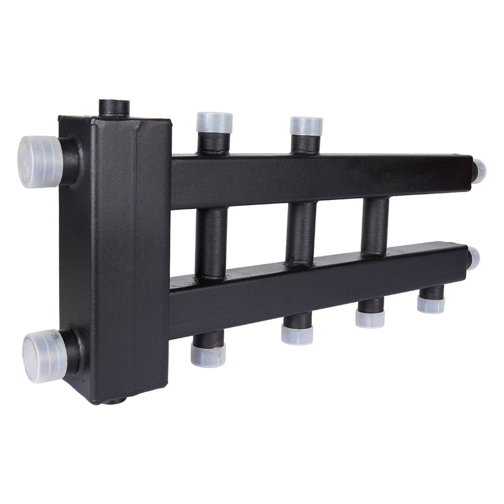 Коллектор с гидроразделителем на 2+1+1 контура до 60 кВт / Rommer фото на multiBOX