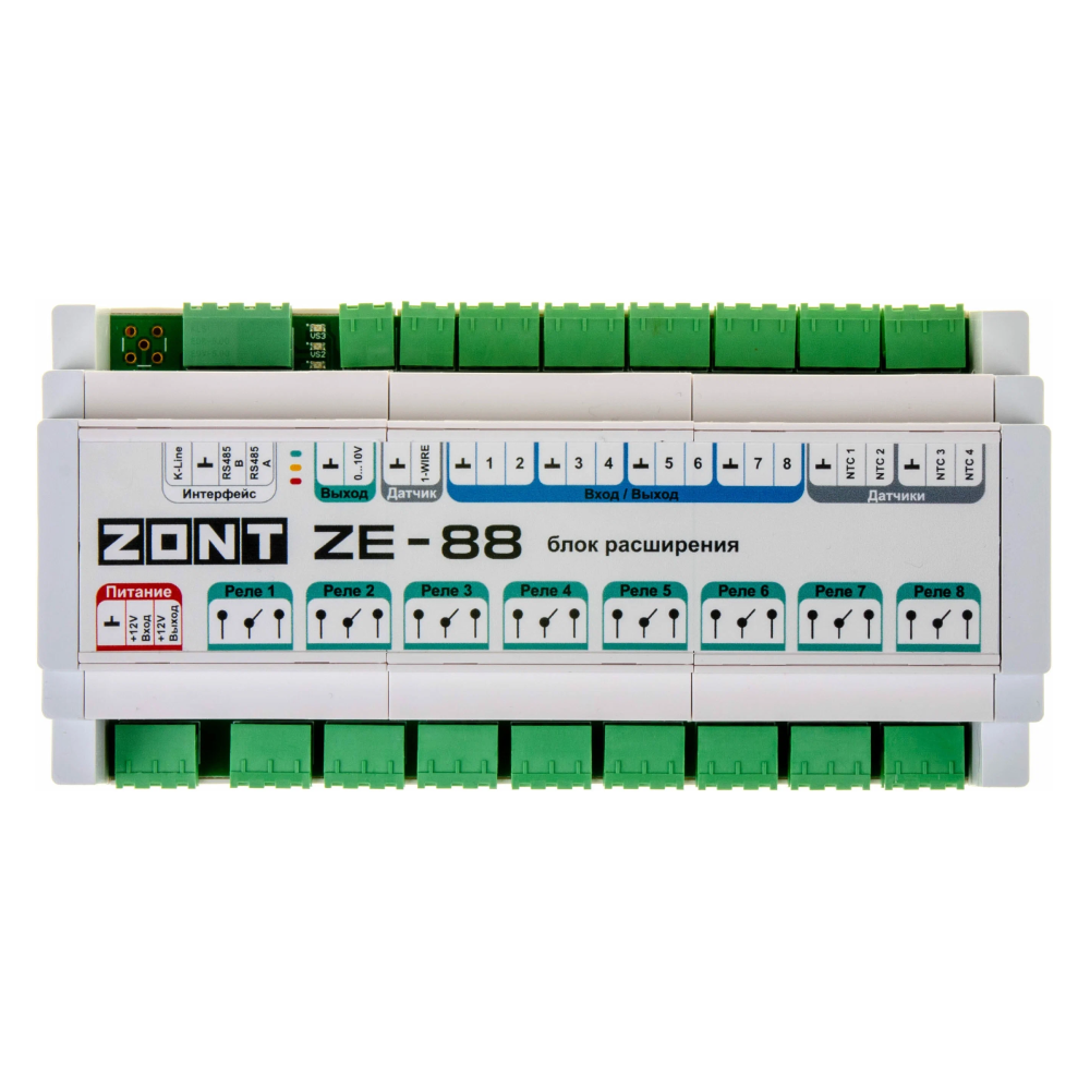 Блок расширения ZE-88 / ZONT фото на multiBOX