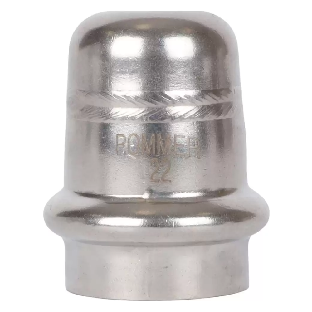 Заглушка ВПр 22 из нерж. стали прессовой / Rommer фото на multiBOX