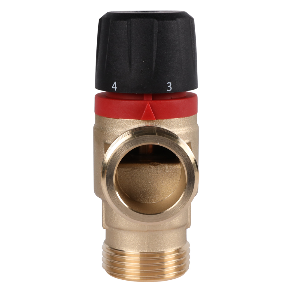 Термостатический смесительный клапан 1" НР, 20-43°С, KVs 2.5 (боковое смешивание) / Rommer фото на multiBOX