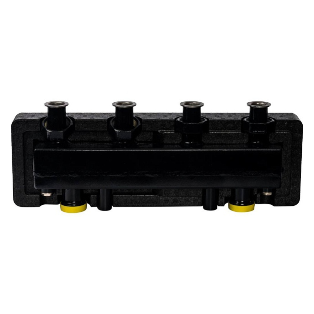 Распределительный коллектор на 2 контура DN25 с гидравлическим разделителем / Stout фото на multiBOX