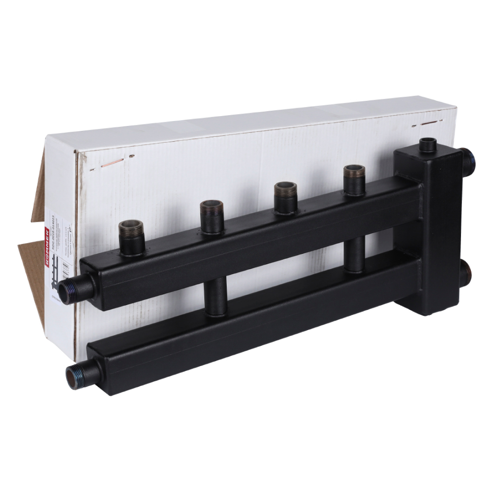 Коллектор с гидроразделителем на 2+1 контура / Rommer фото на multiBOX