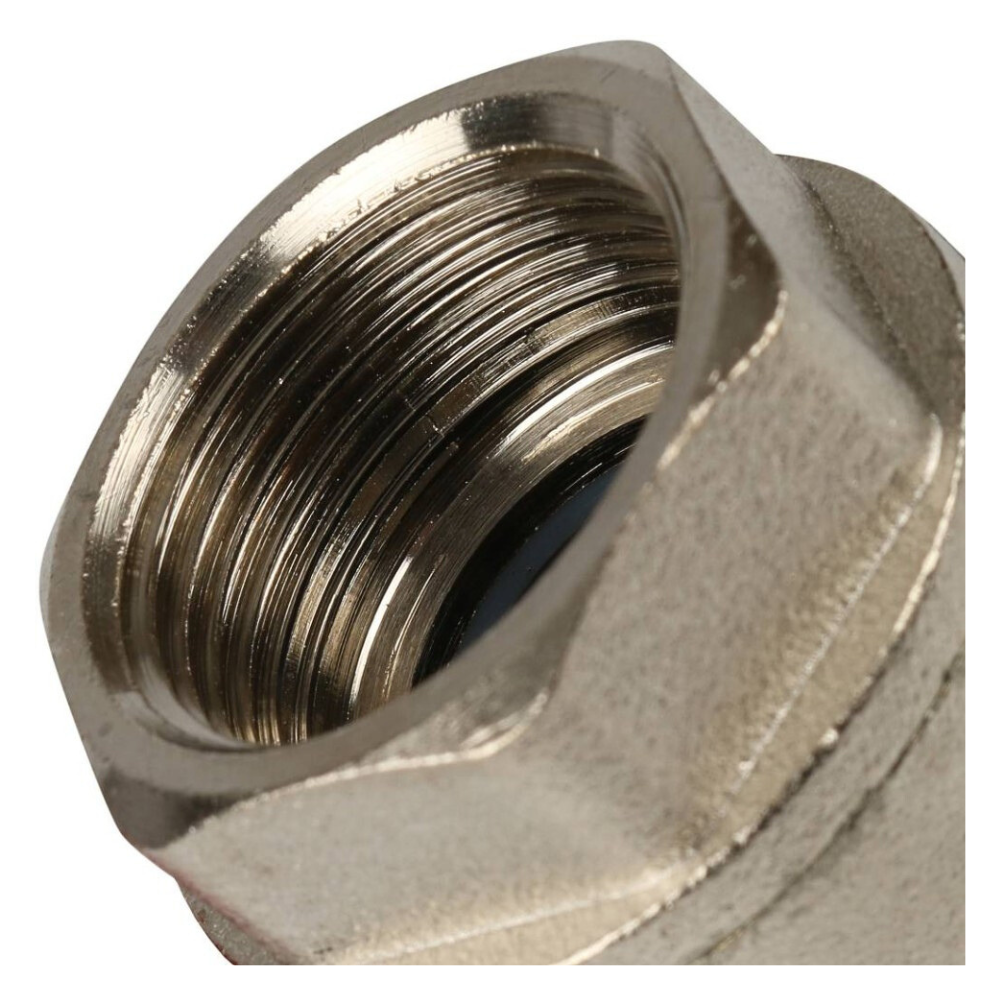 Кран шаровый с накидной гайкой IDEAL 098, 1" НР-ВР полнопроходной, ручка бабочка / Itap фото на multiBOX