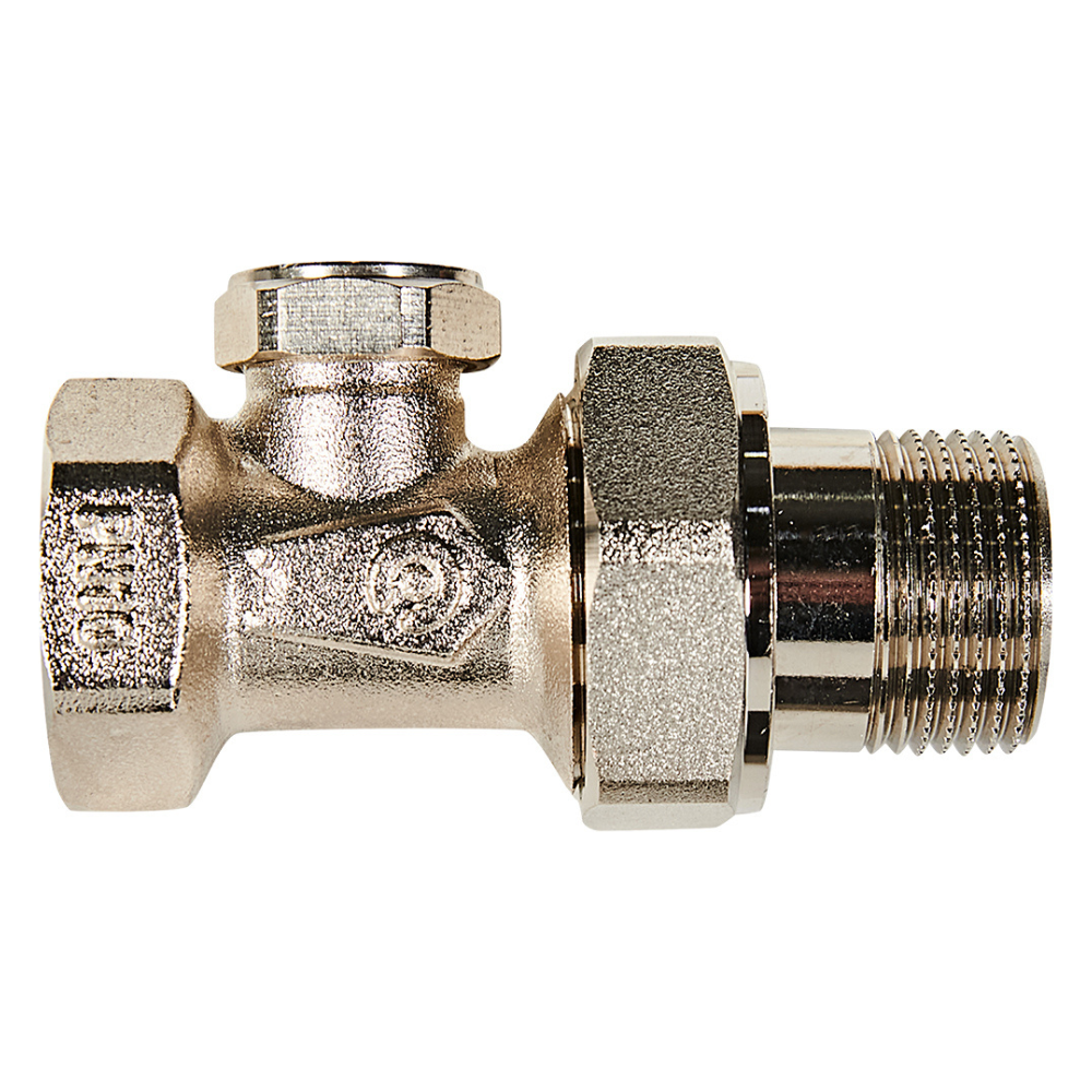 Запорно-балансировочный клапан 3/4" для радиатора, прямой / Rommer фото на multiBOX