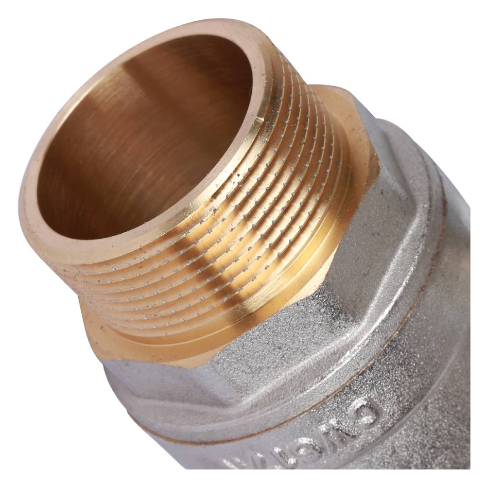 Кран шаровой 1 1/2" ВР-НР, ручка рычаг / Rommer фото на multiBOX