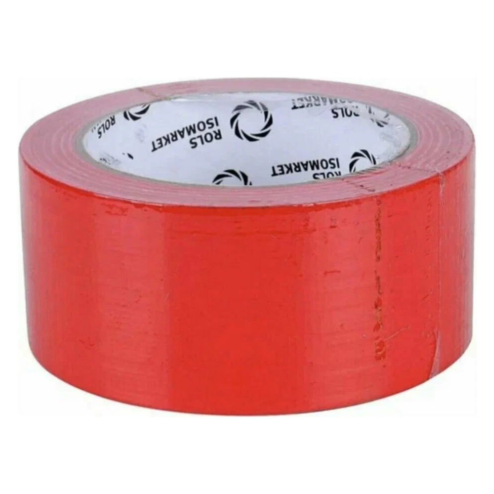 Лента армированная ENERGOPRO 48 мм х 25 м, красная / Energoflex фото на multiBOX