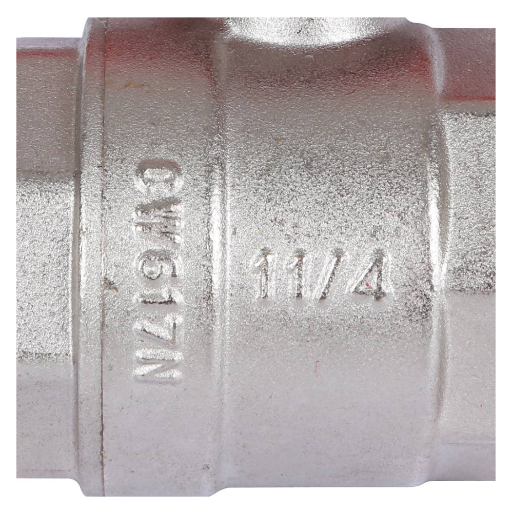 Кран шаровой 1 1/4" НР-НР, ручка бабочка / Rommer фото на multiBOX