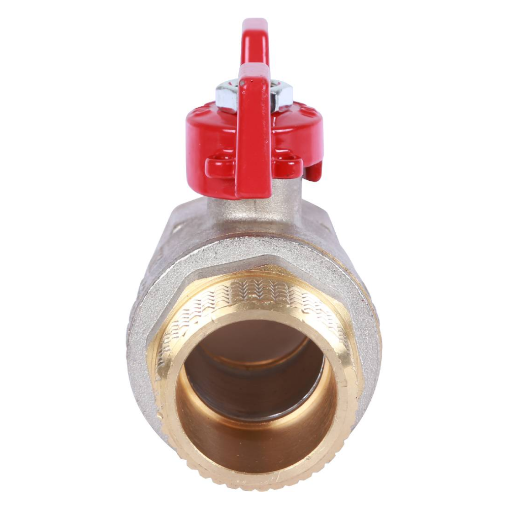 Кран шаровой 1" ВР-НР, ручка бабочка / Rommer фото на multiBOX