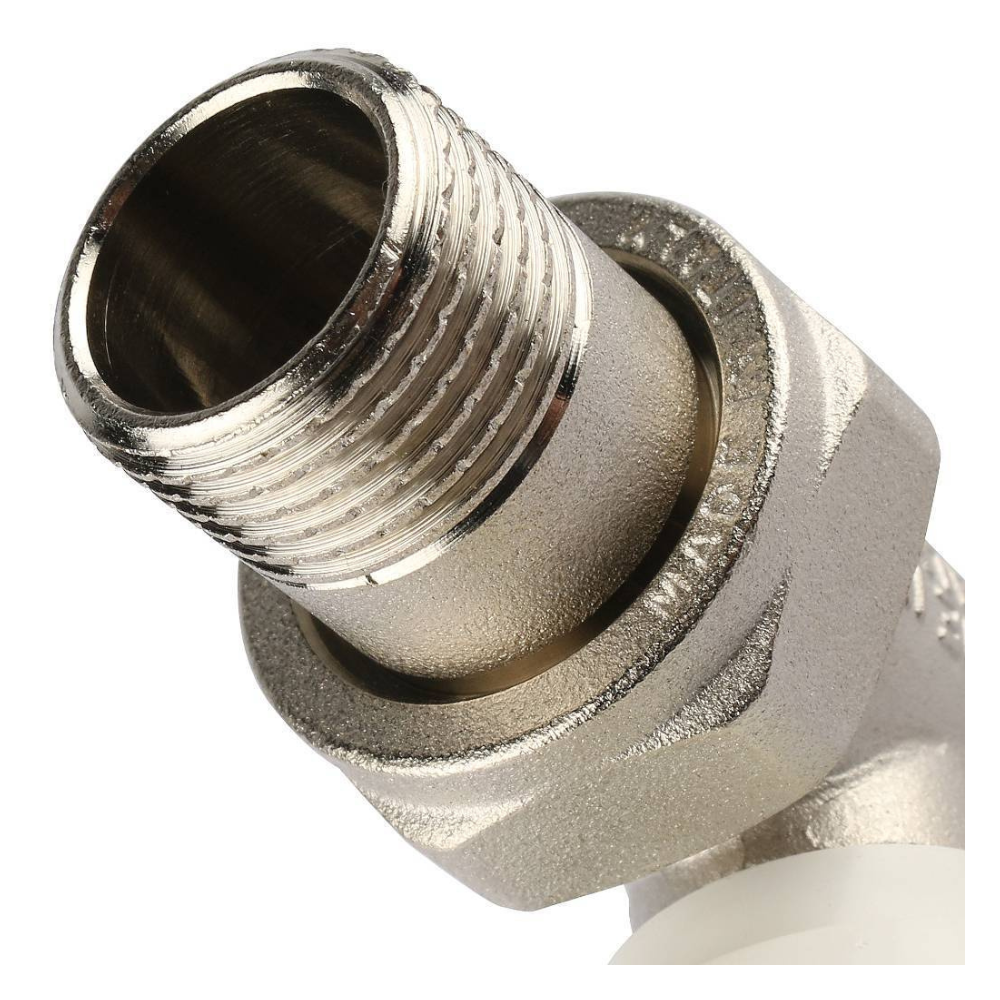 Терморегулирующий ручной клапан 1/2" для радиатора, прямой / Stout фото на multiBOX