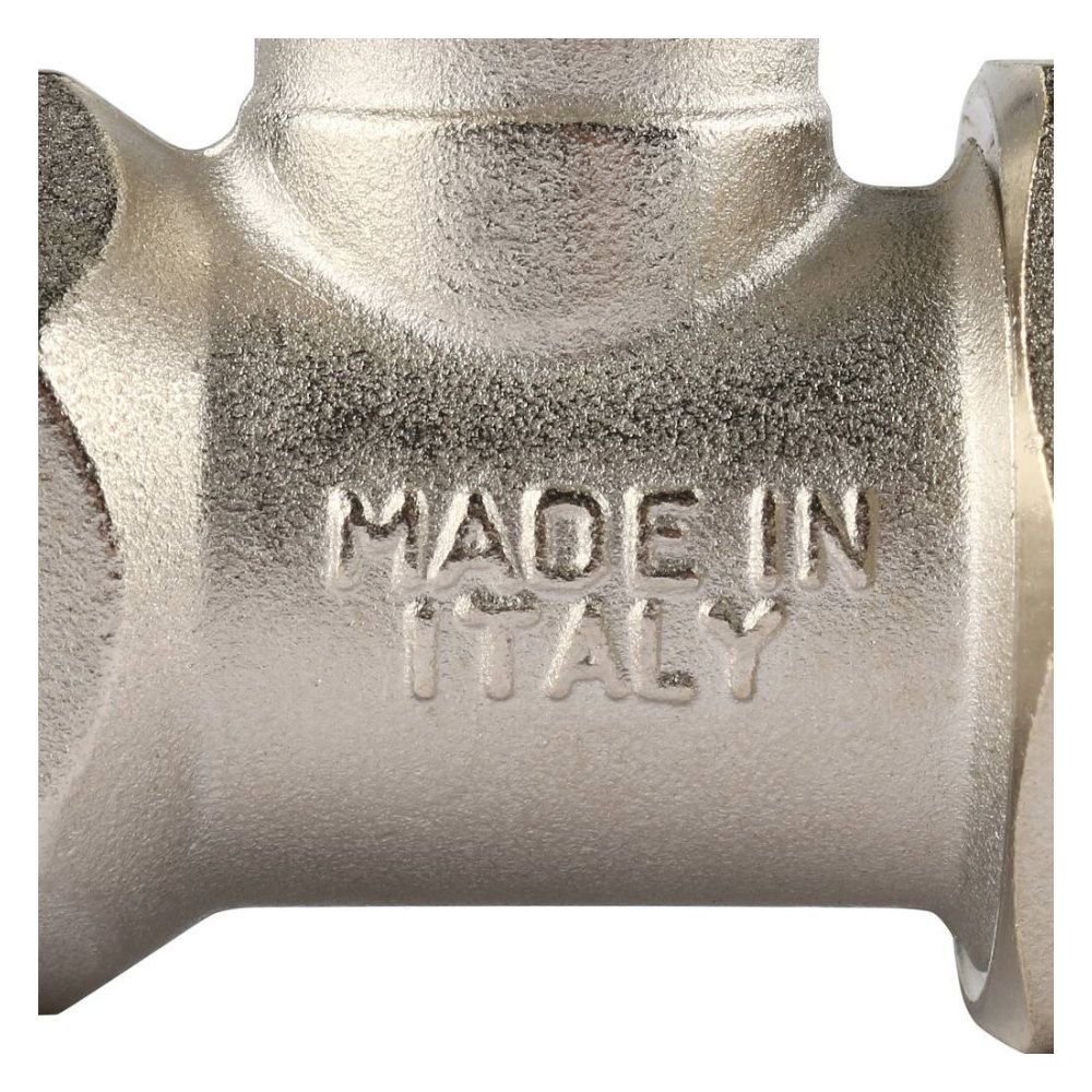 Запорно-балансировочный клапан 1/2" для радиатора, прямой / Stout фото на multiBOX