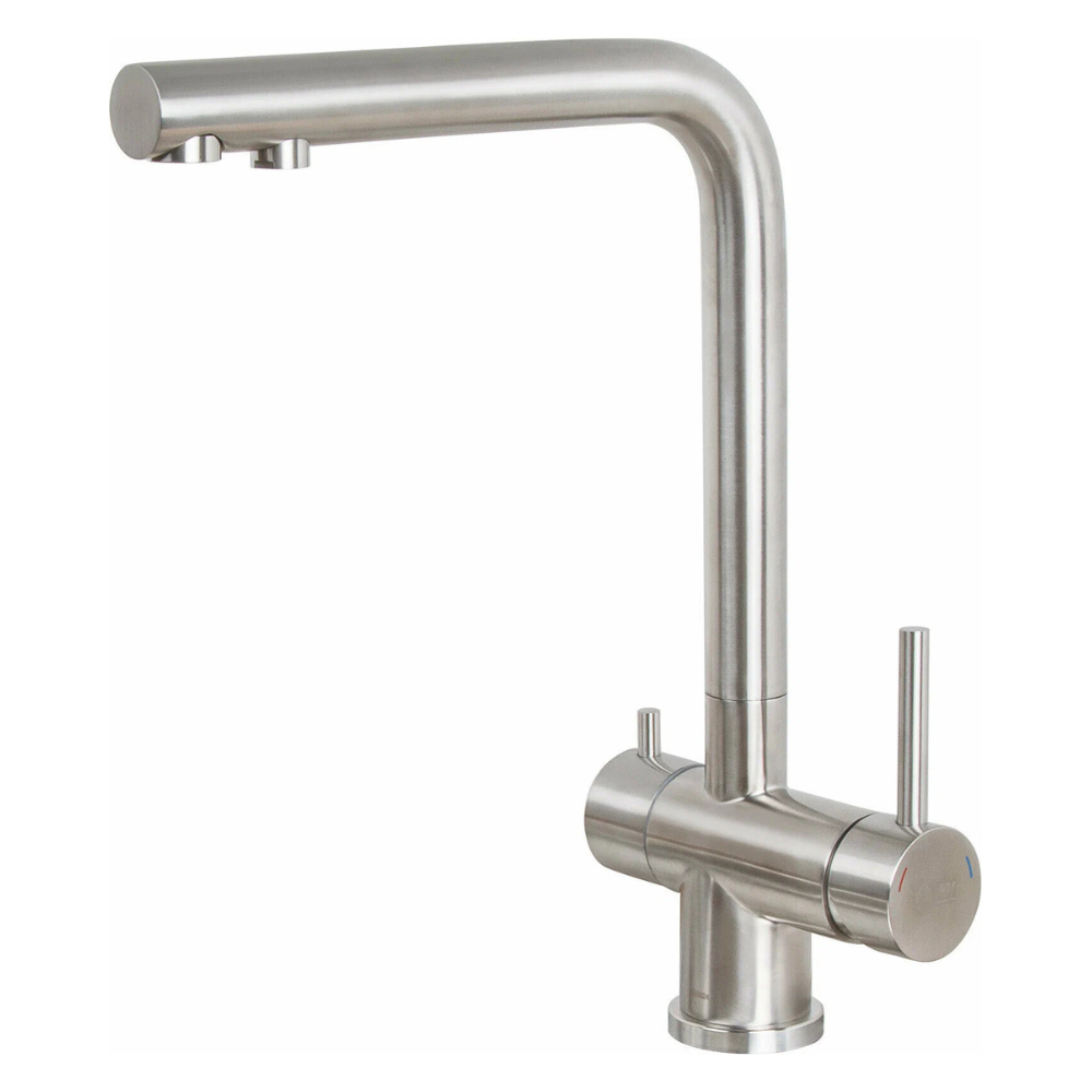Смеситель для кухни (SUS 304) D35, серия ZAR с краном для пит. воды (AVZAR4-B304WF) / AV Engineering фото на multiBOX