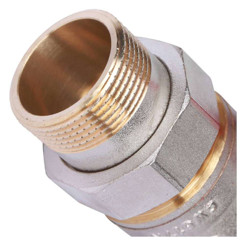 Кран шаровой с американкой 1 1/4" ВР-НР, ручка бабочка / Rommer фото на multiBOX