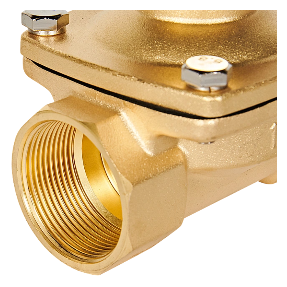 Электромагнитный клапан 1 1/2" НО, 220В, прямого действия / Stout фото на multiBOX