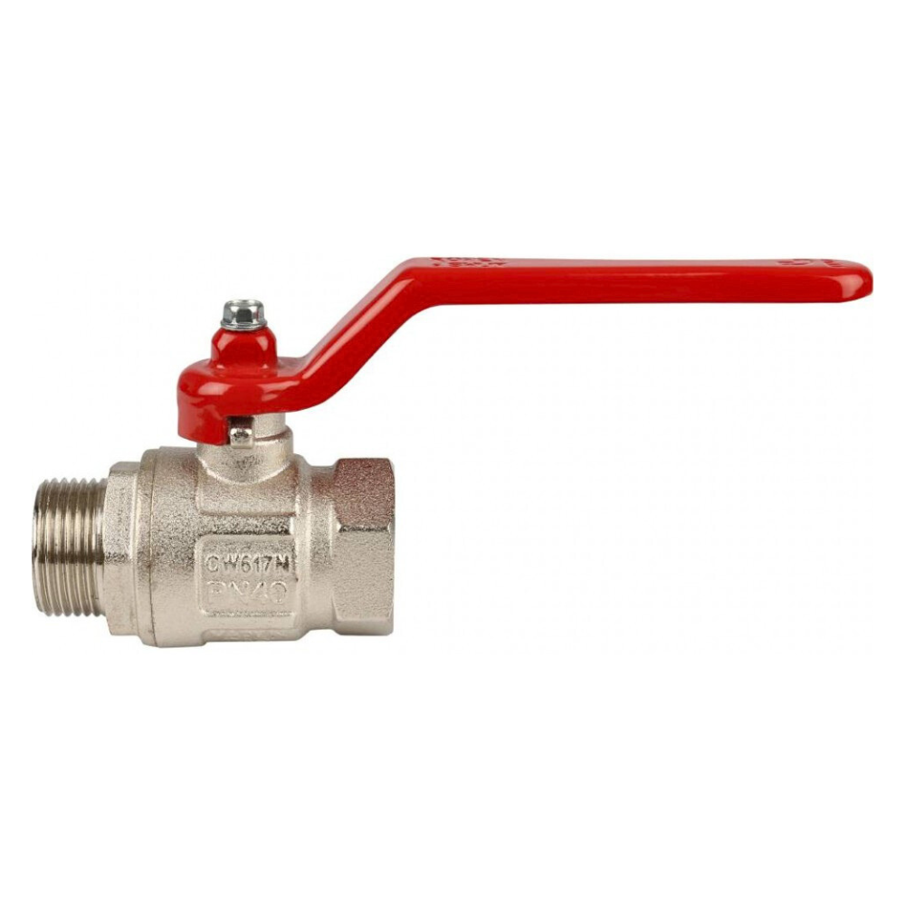 Кран шаровый VIENNA 117, 3/4" НР-ВР стандартный проход, ручка рычаг / Itap фото на multiBOX