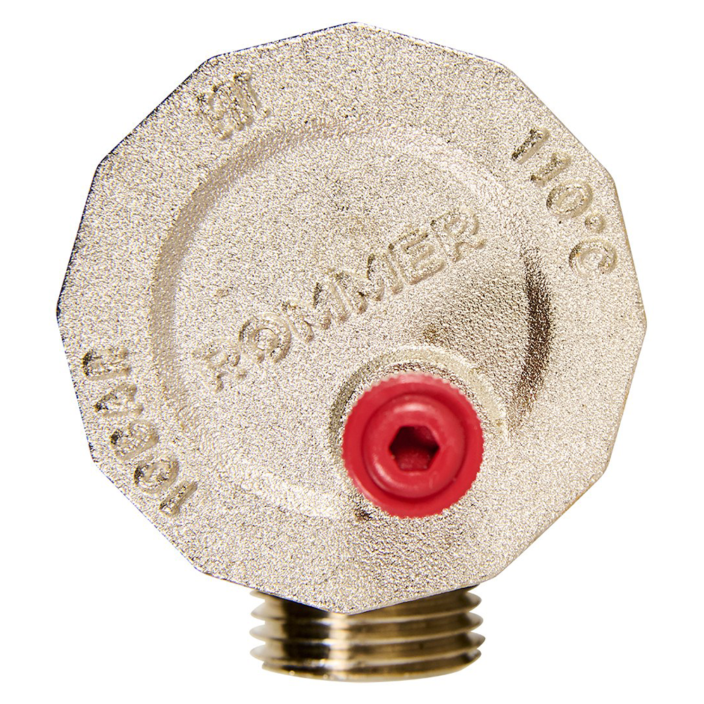 Воздухоотводчик автоматический 1/2" НР верт. выпуск, угловое подключение, никелированный / Rommer фото на multiBOX