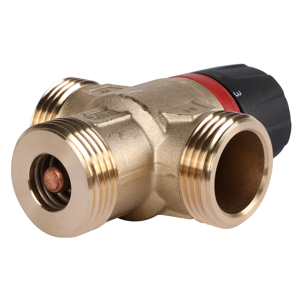 Термостатический смесительный клапан 1" НР, 30-65°С, KVs 2.3 (центральное смешивание) / Rommer фото на multiBOX