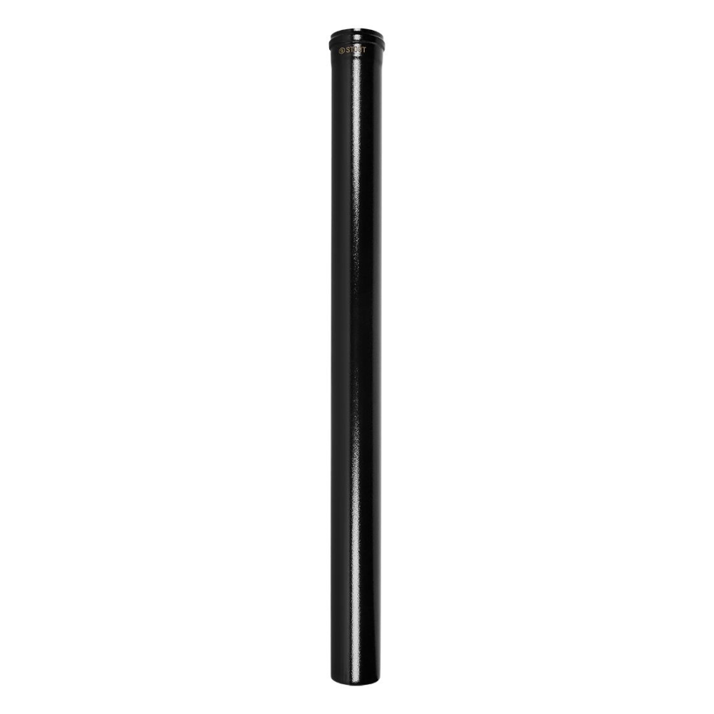Удлинитель D80 п-м L1000 мм, черный, традиционный / Stout фото на multiBOX