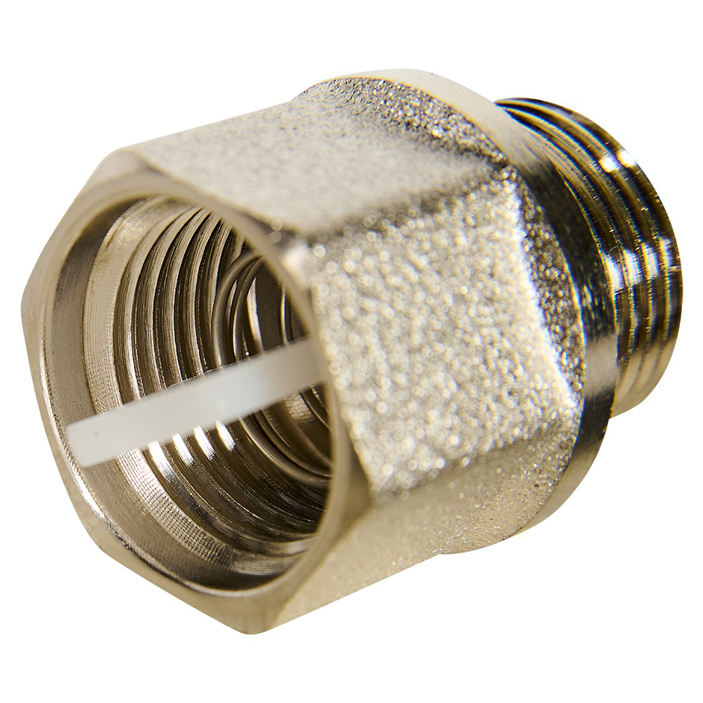 Отсекающий клапан обратный 3/8"x3/8", никелированный / Rommer фото на multiBOX