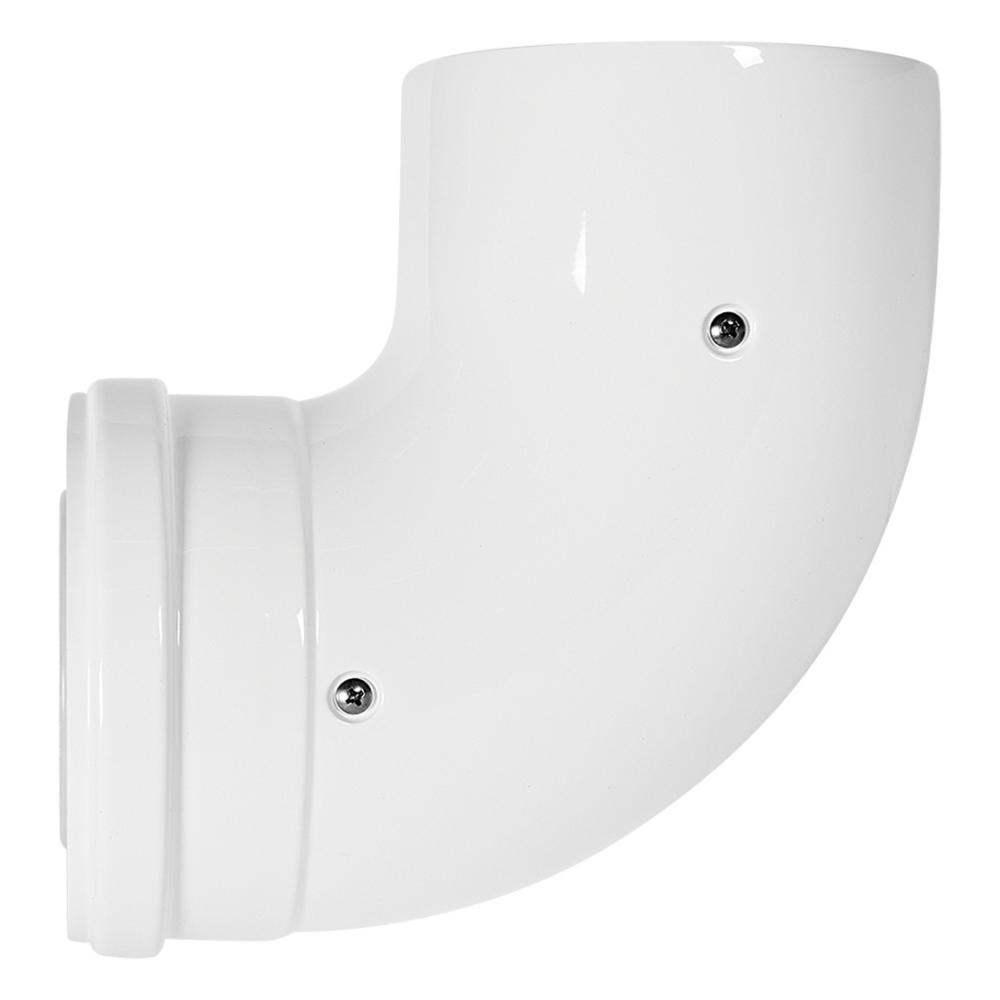 Отвод угол 90 гр. D80/125 п-м, конденсационный / Rommer фото на multiBOX