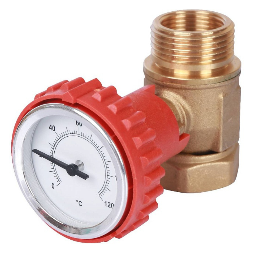 Насосная группа с терм. смесительным клапаном 3/4" в теплоизоляции, без насоса / Stout фото на multiBOX