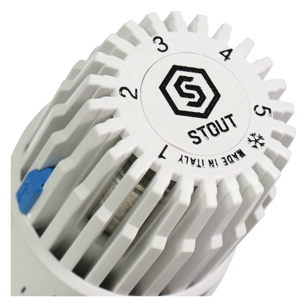 Термостатическая головка, газовая M30x1,5 / Stout фото на multiBOX