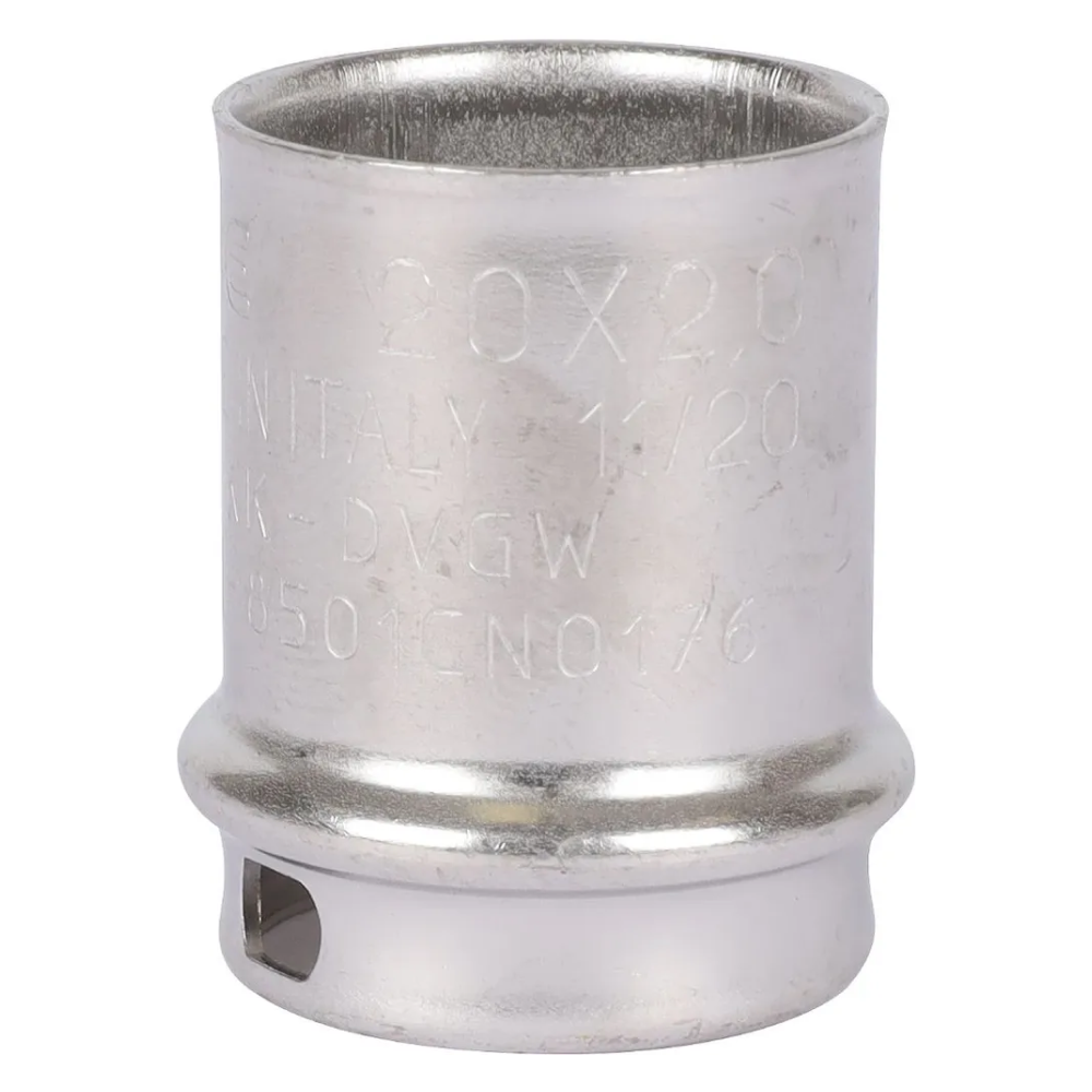 Зажимная втулка 16 для металлопластиковых труб / Stout фото на multiBOX