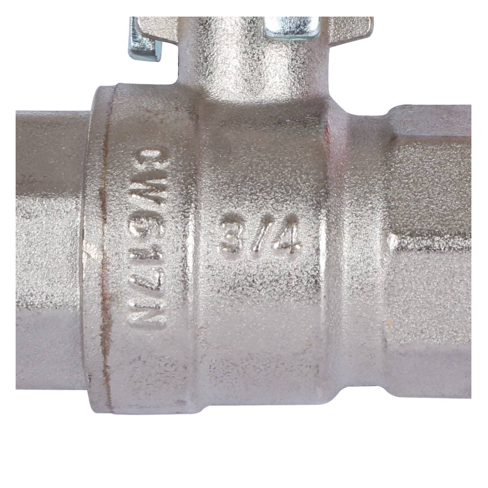 Кран шаровой 3/4" ВР-ВР, ручка рычаг / Rommer фото на multiBOX