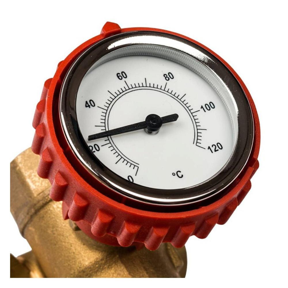 Насосная группа с терм. смесительным клапаном 1" в теплоизоляции, без насоса / Stout фото на multiBOX